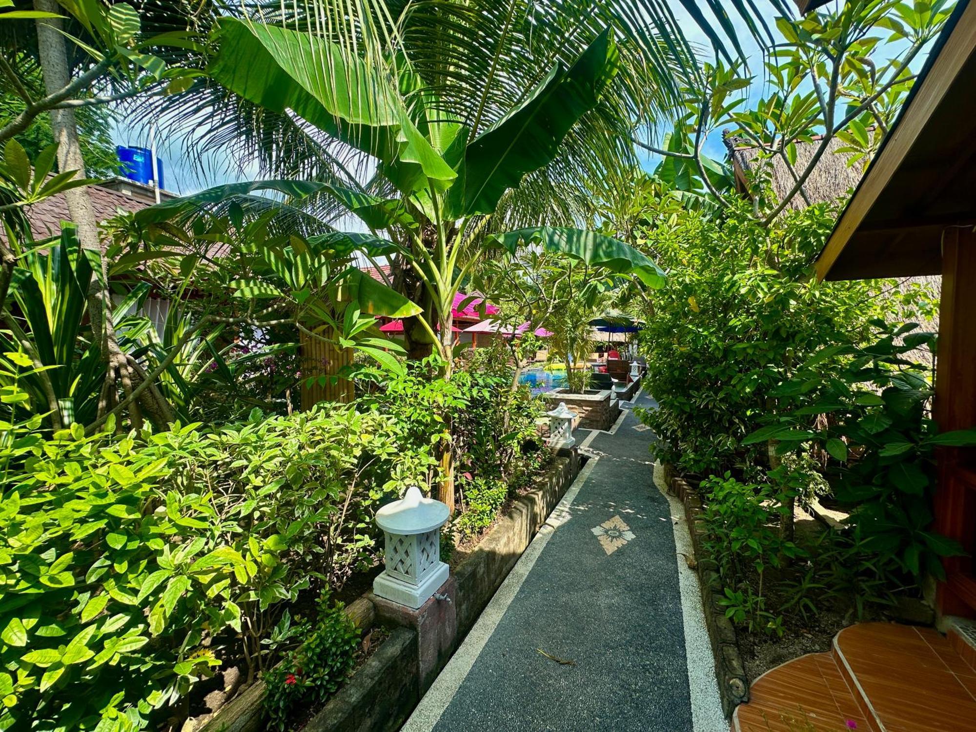 Sunny Rose Bungalows Gili Air - Adults Only Exterior foto